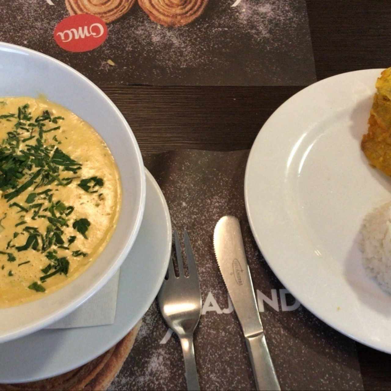 Encocado de mariscos
