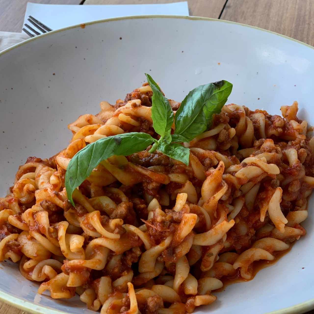 Fusilli Bolognesa
