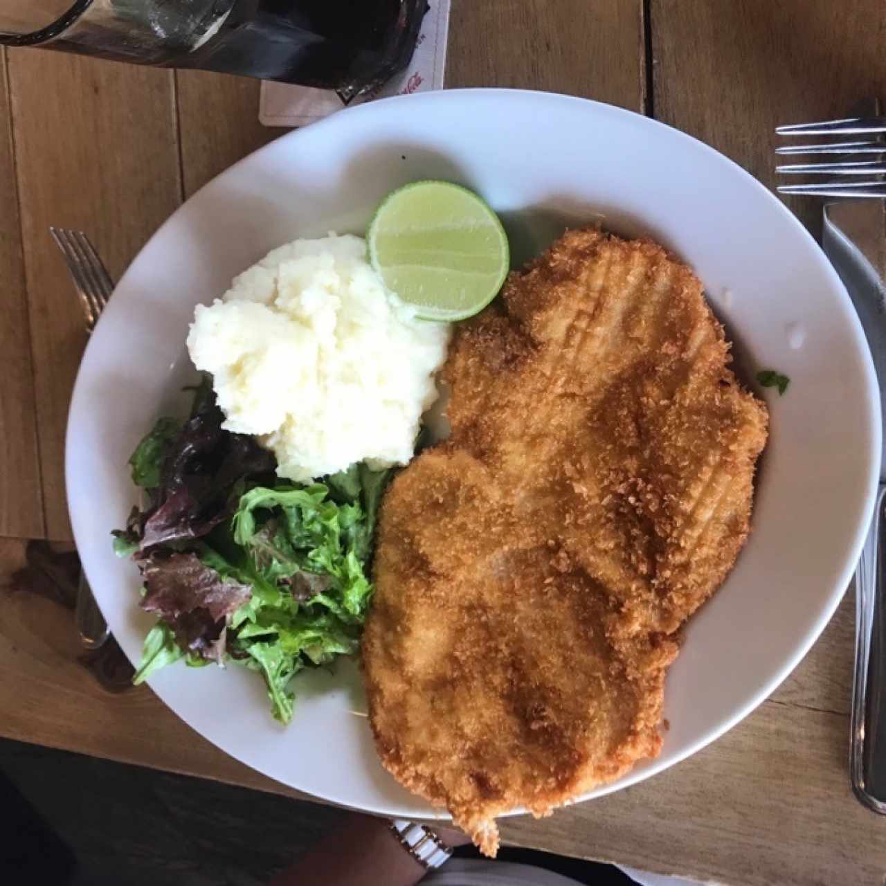 Milanesa de pollo