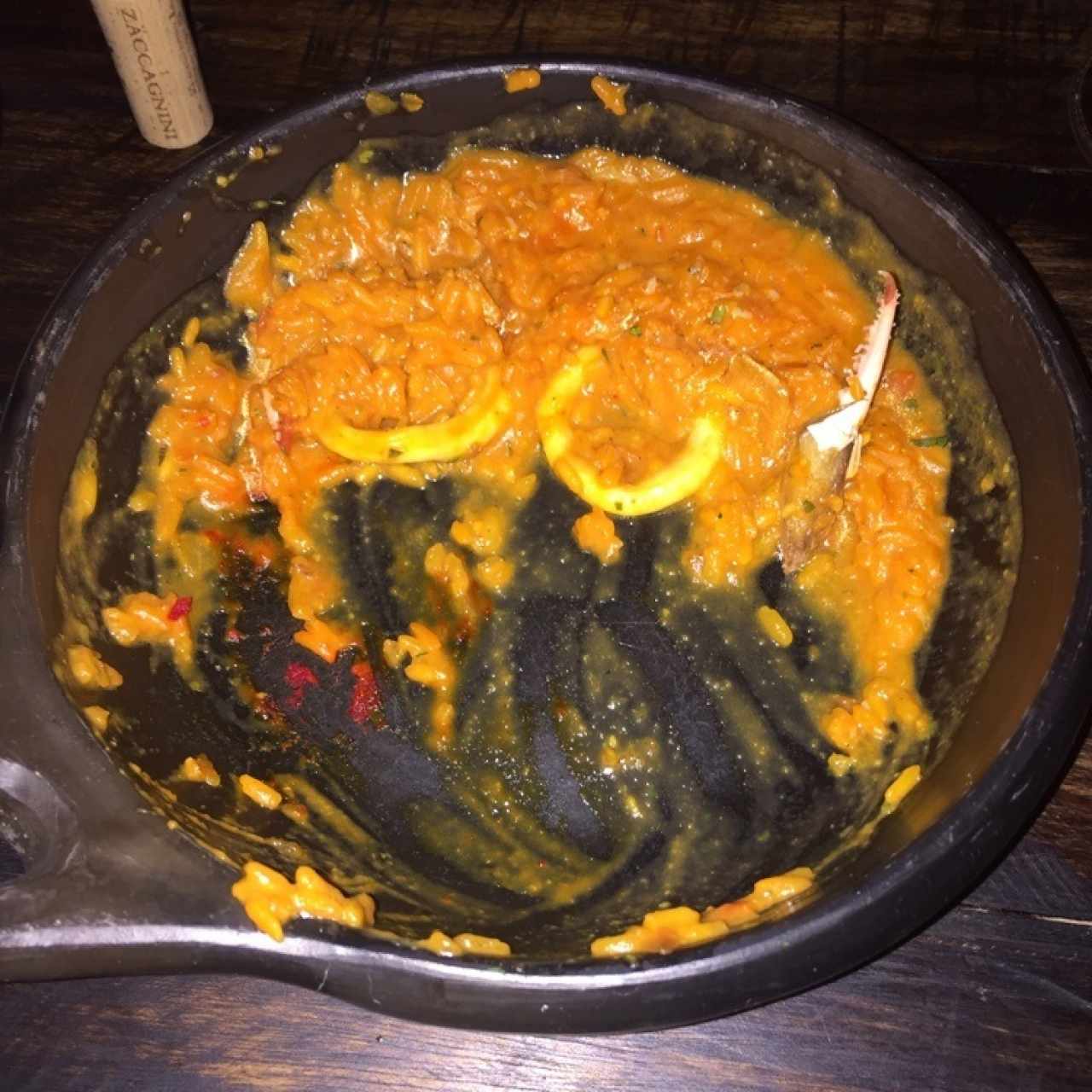 arroz caldoso cangrejo