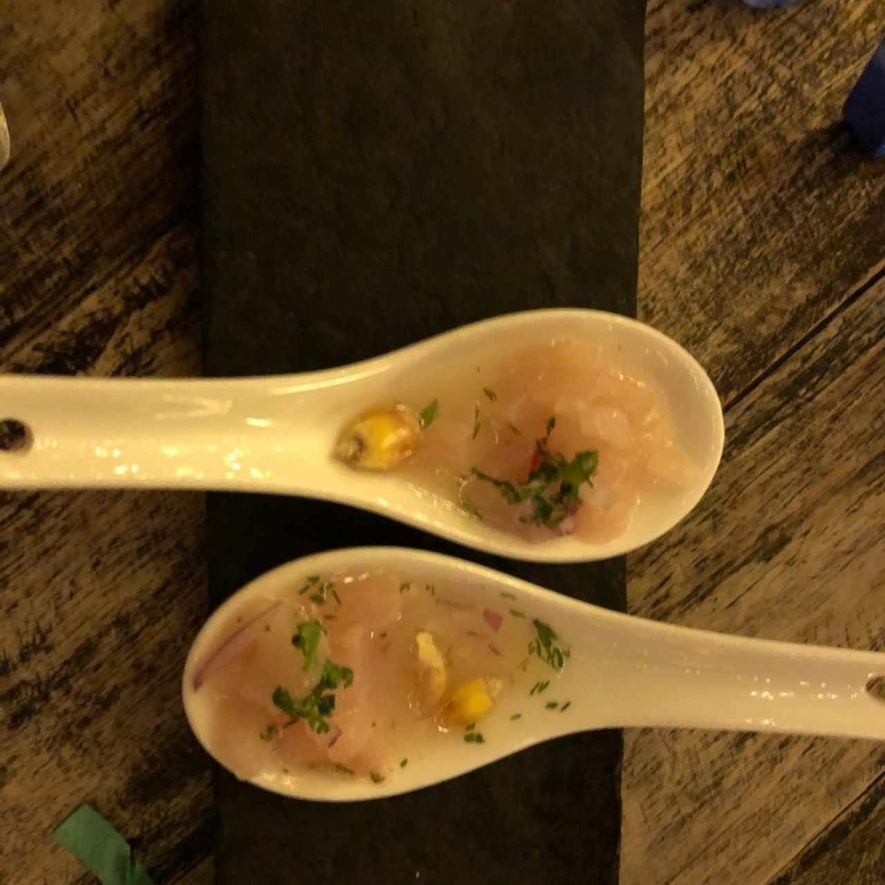 Ceviche de cortesía