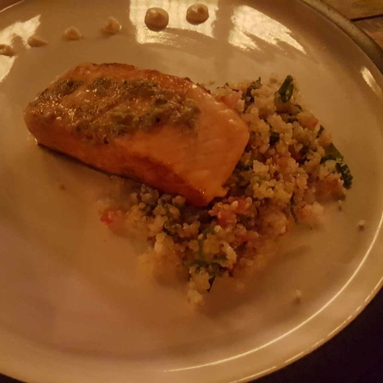 salmon a la parrilla 