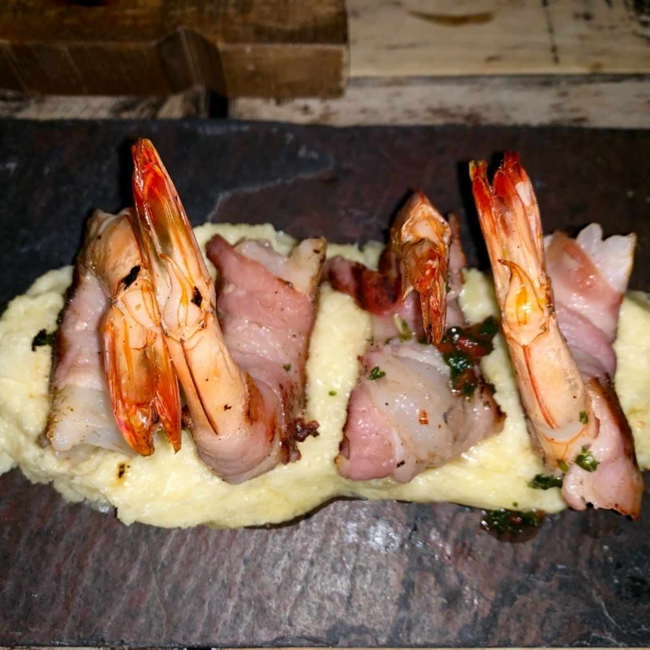 langostinos en crujiente 