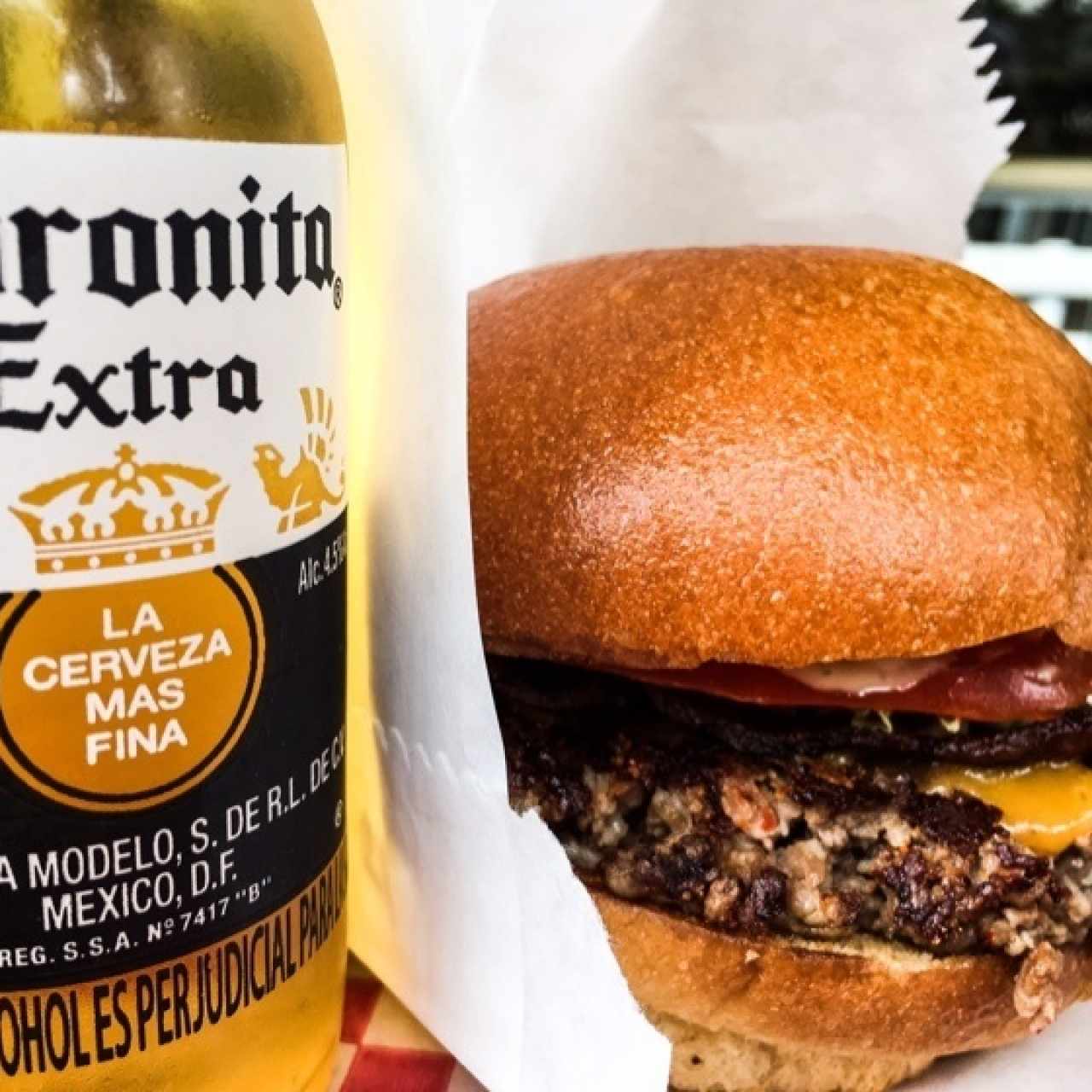 bacon cheese burger 