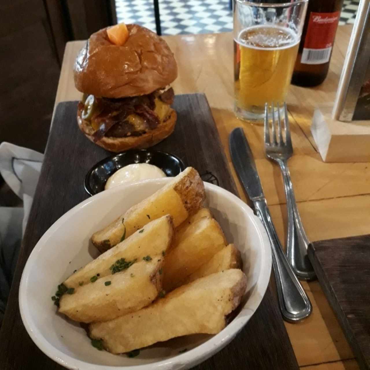 jalapeña con papas.