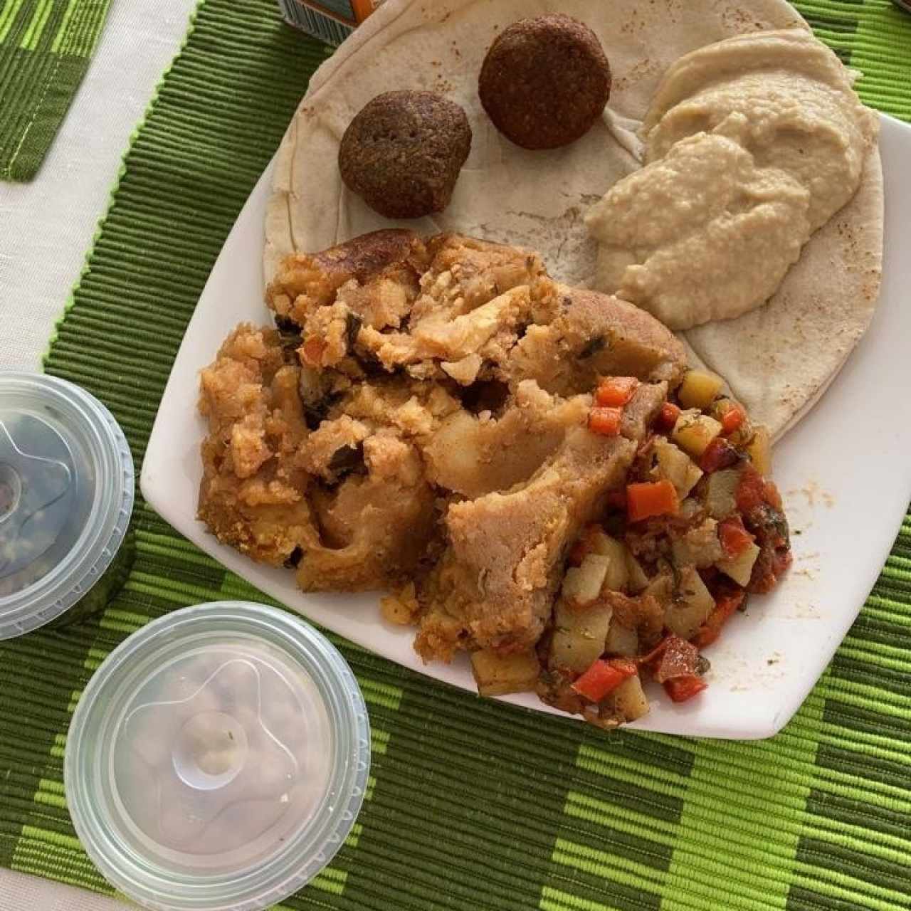 plato vegetariano