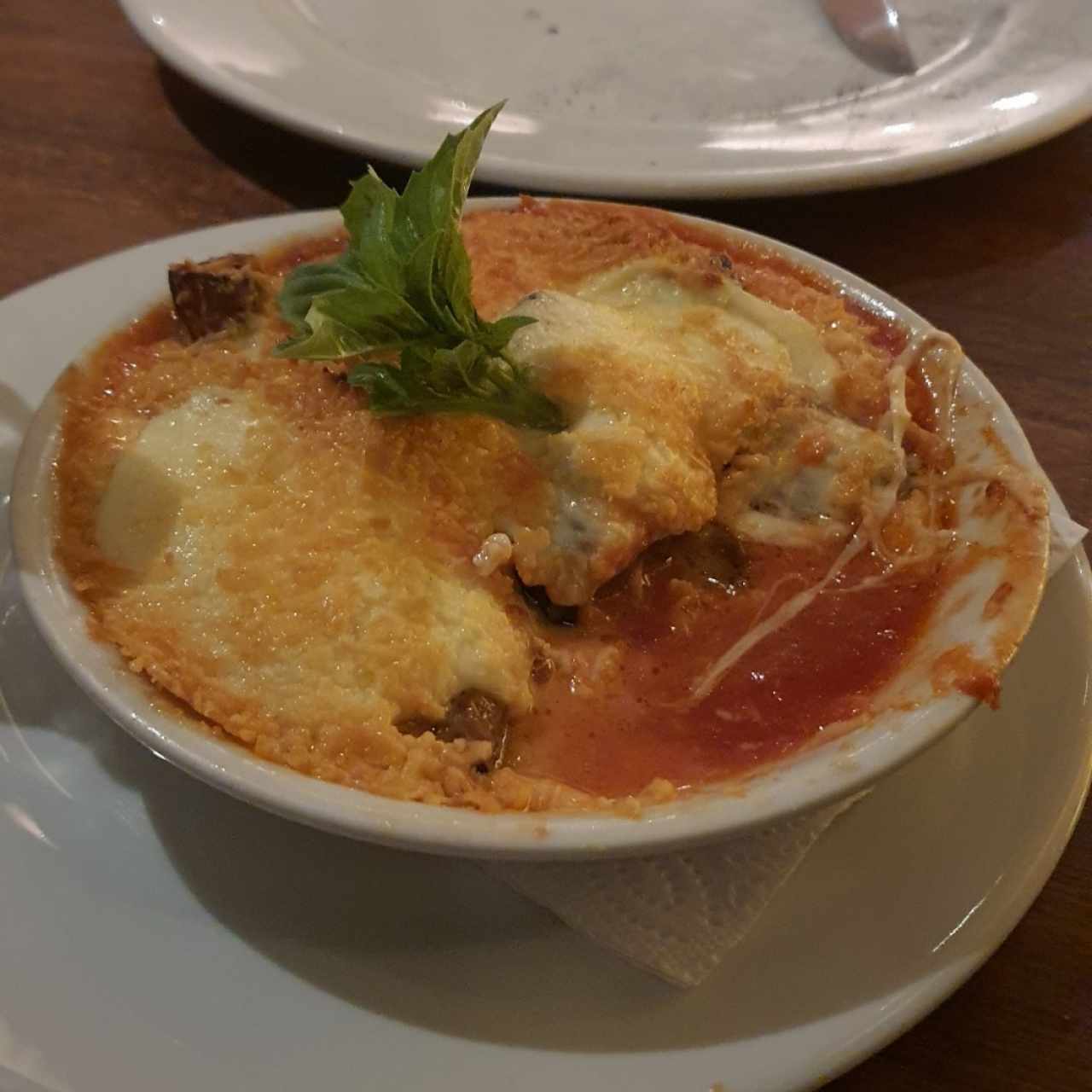 Berenjenas gratinadas