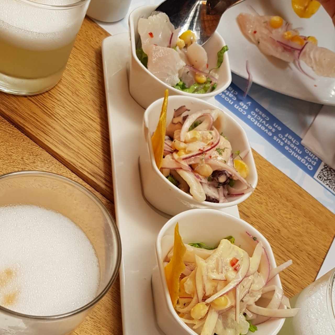 trilogia de ceviches