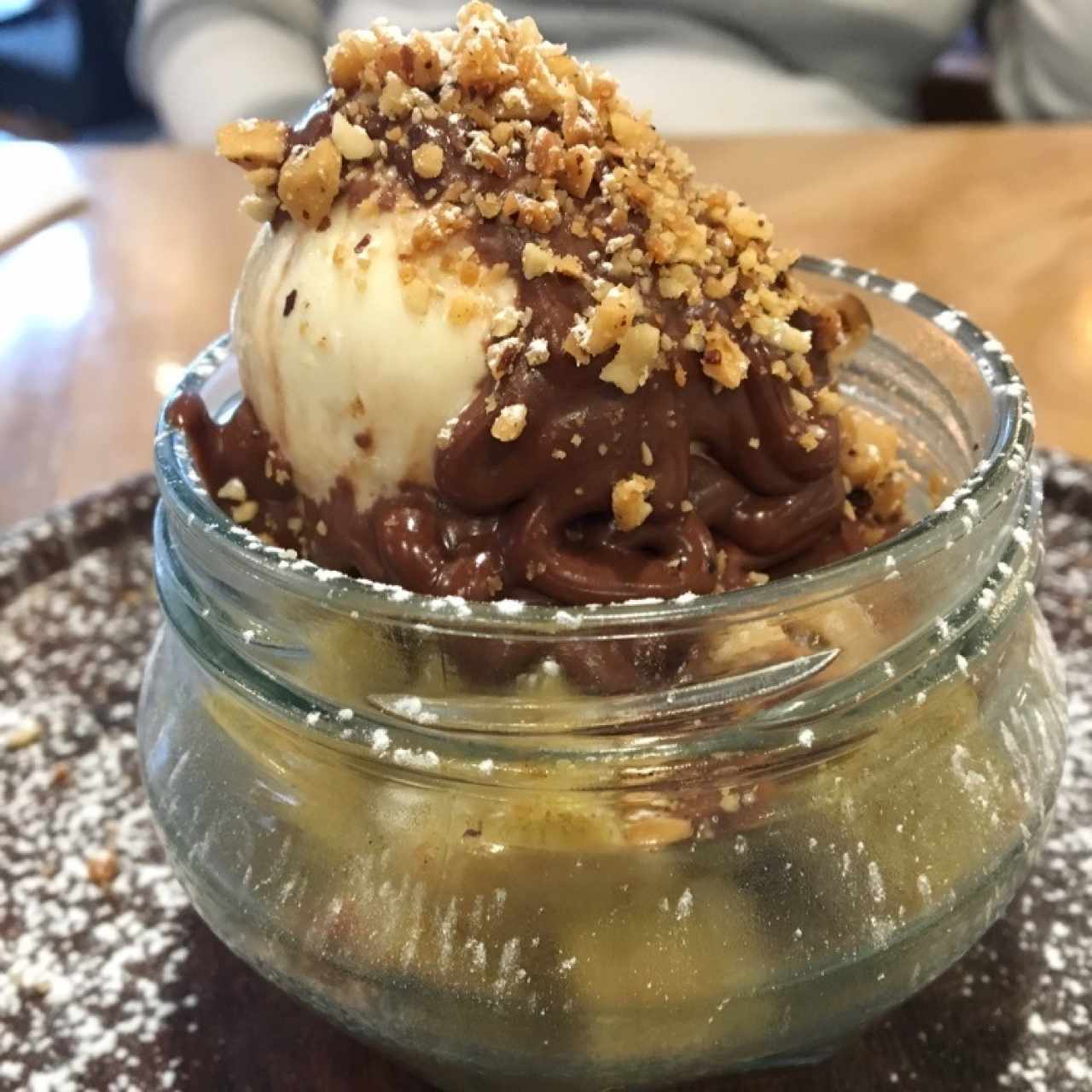 postre de banano 
