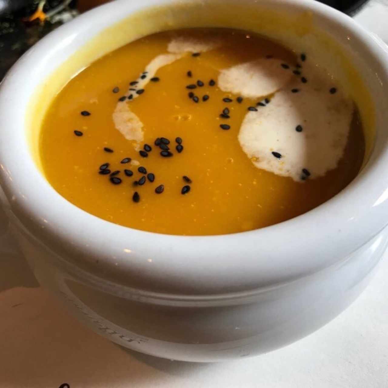 Crema de Ahuyama 