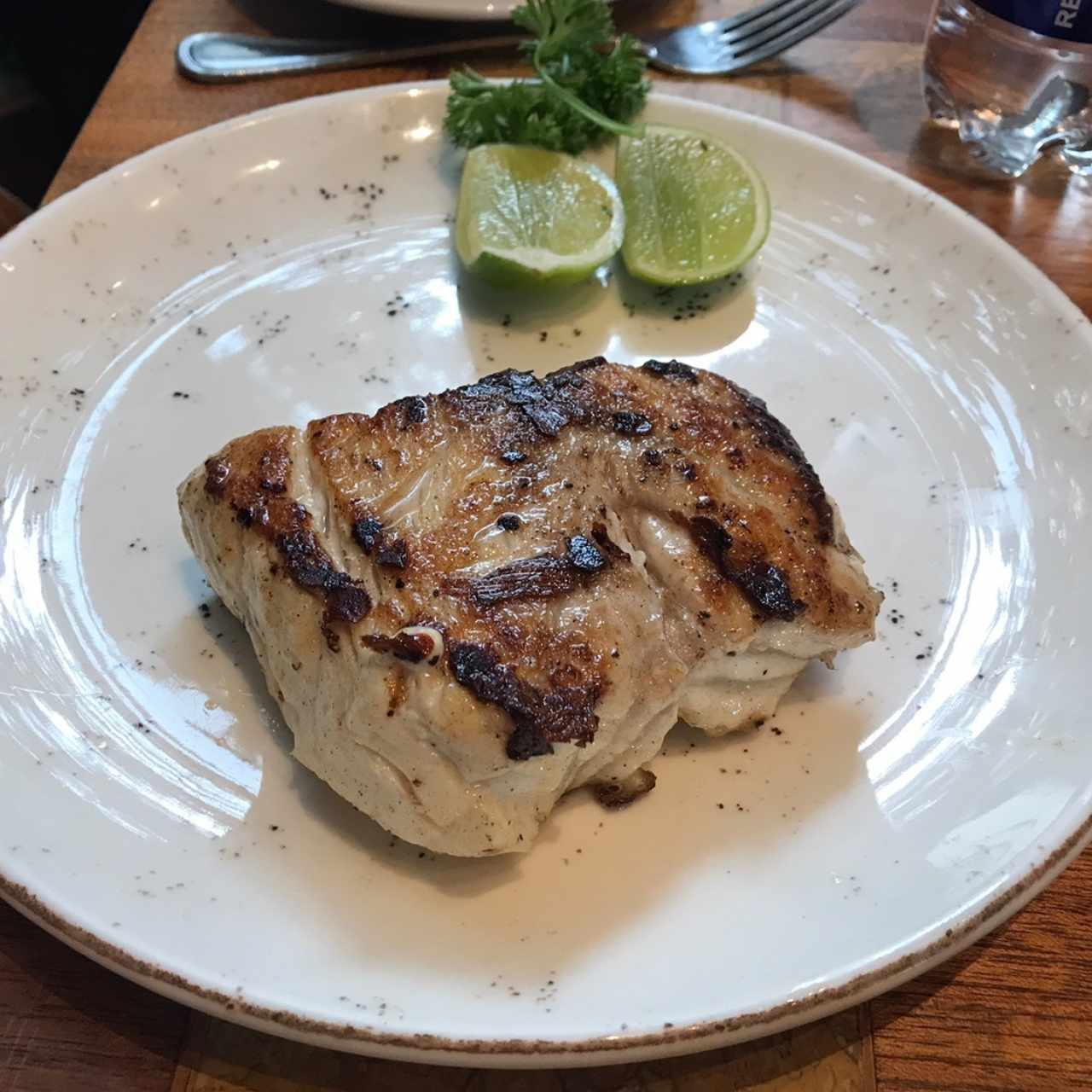 Corvina a la plancha 