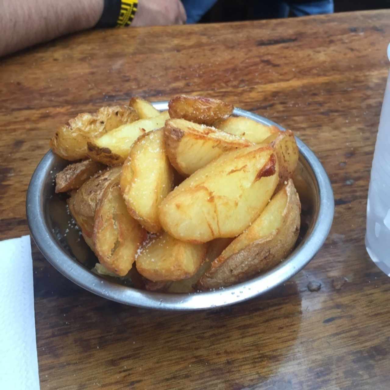 Papas en cascos