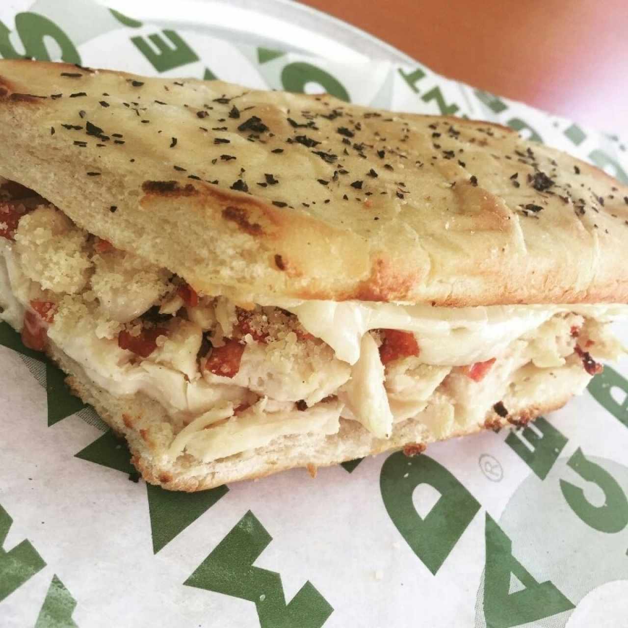 Panini Pollo Alfredo