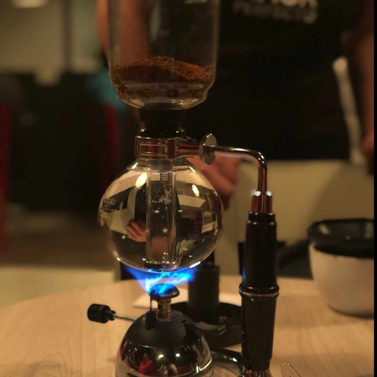 cafe sifon balanceado