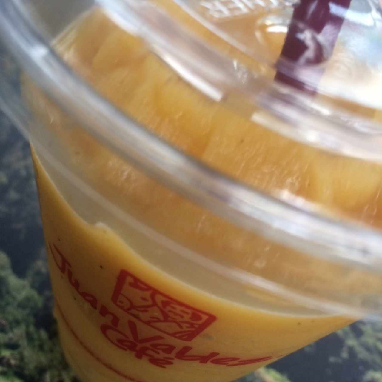 Frupé de maracuyá