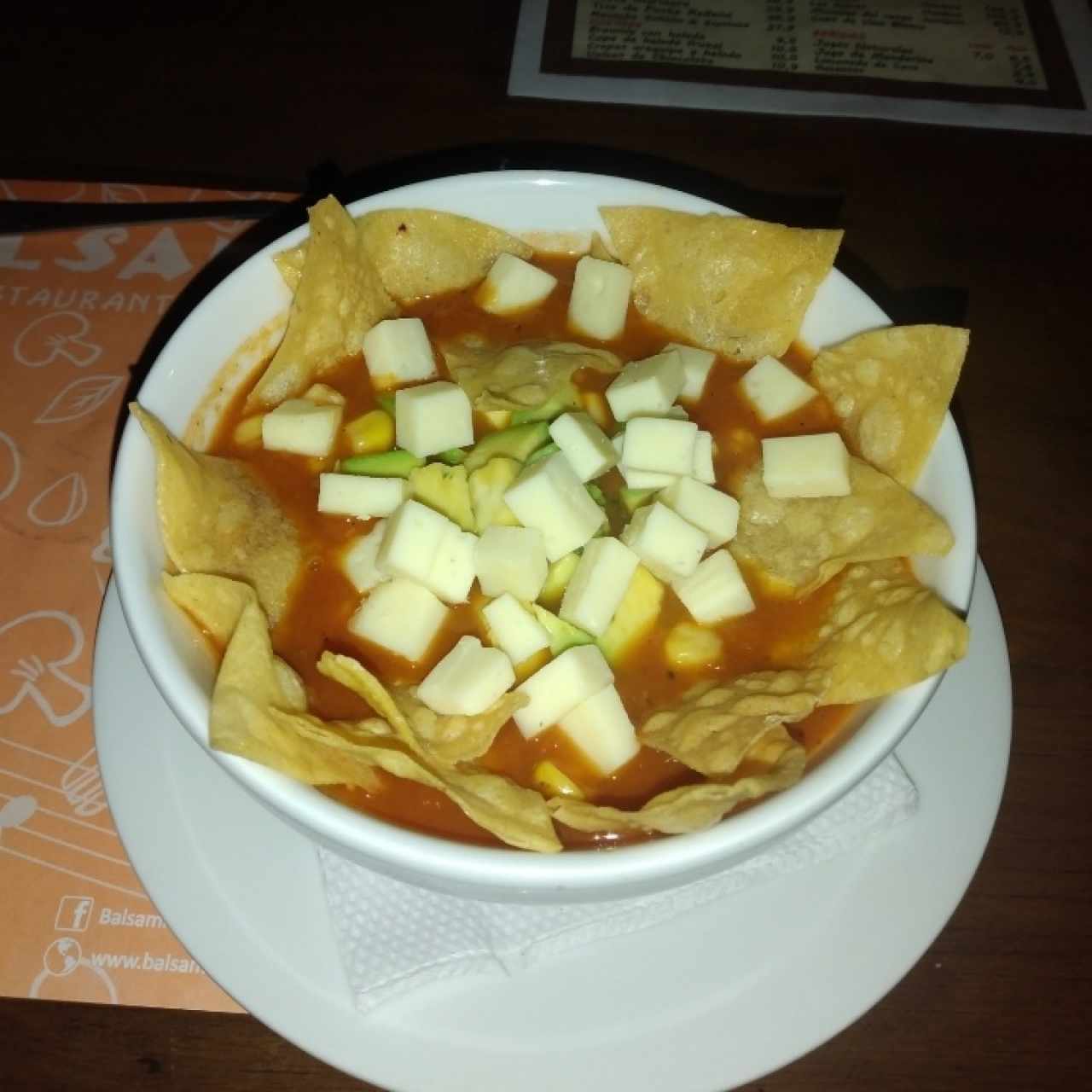 Sopa mexicana