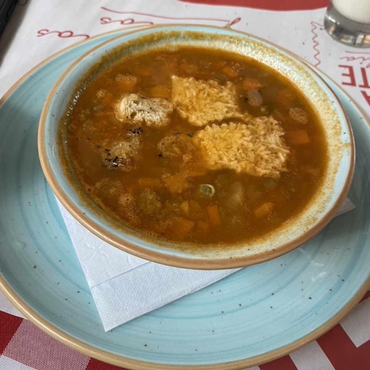 Sopa minestrone 