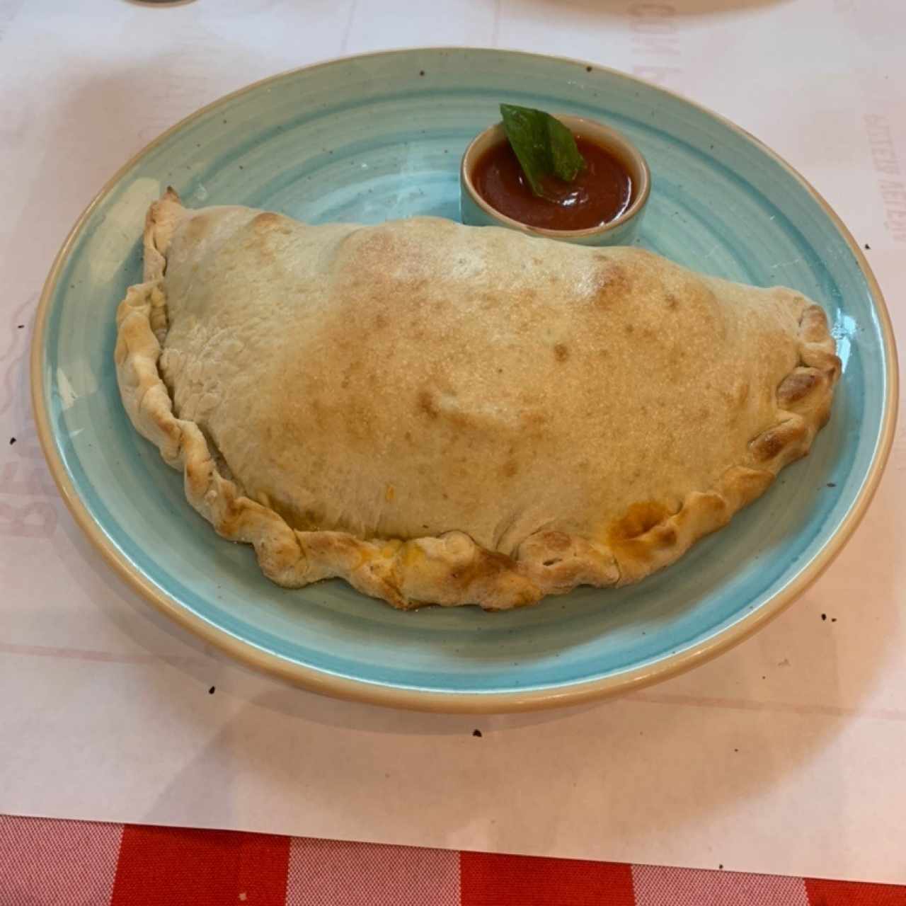 Calzoni pollo y champiñones 