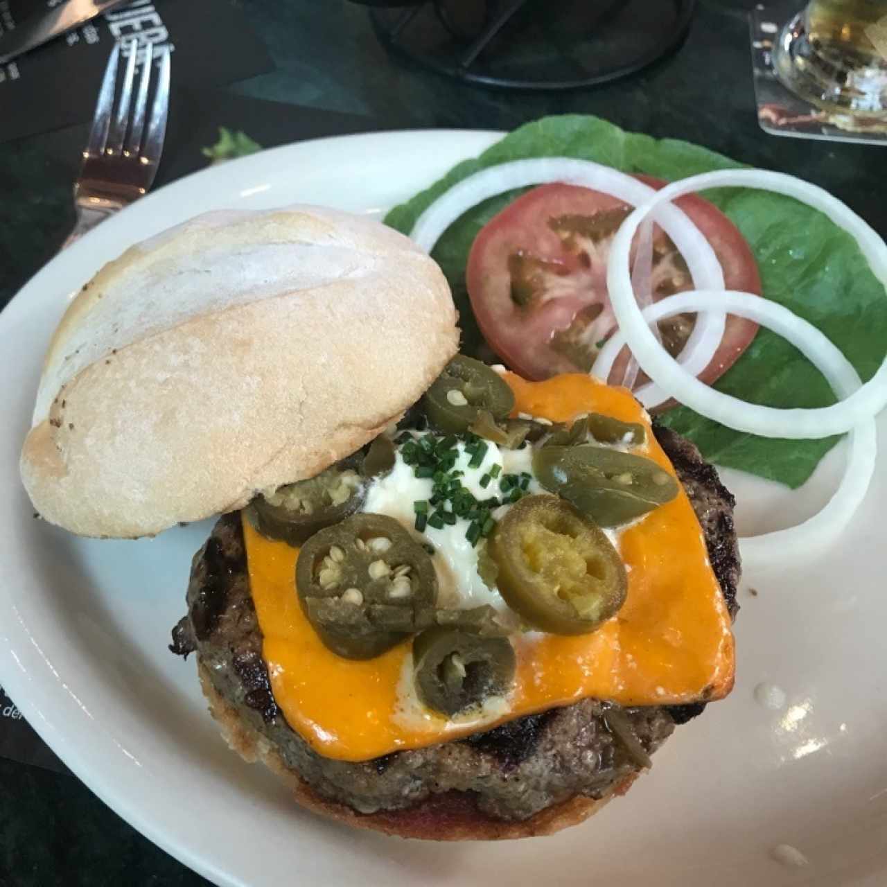 Hamburguesa Jalapeño