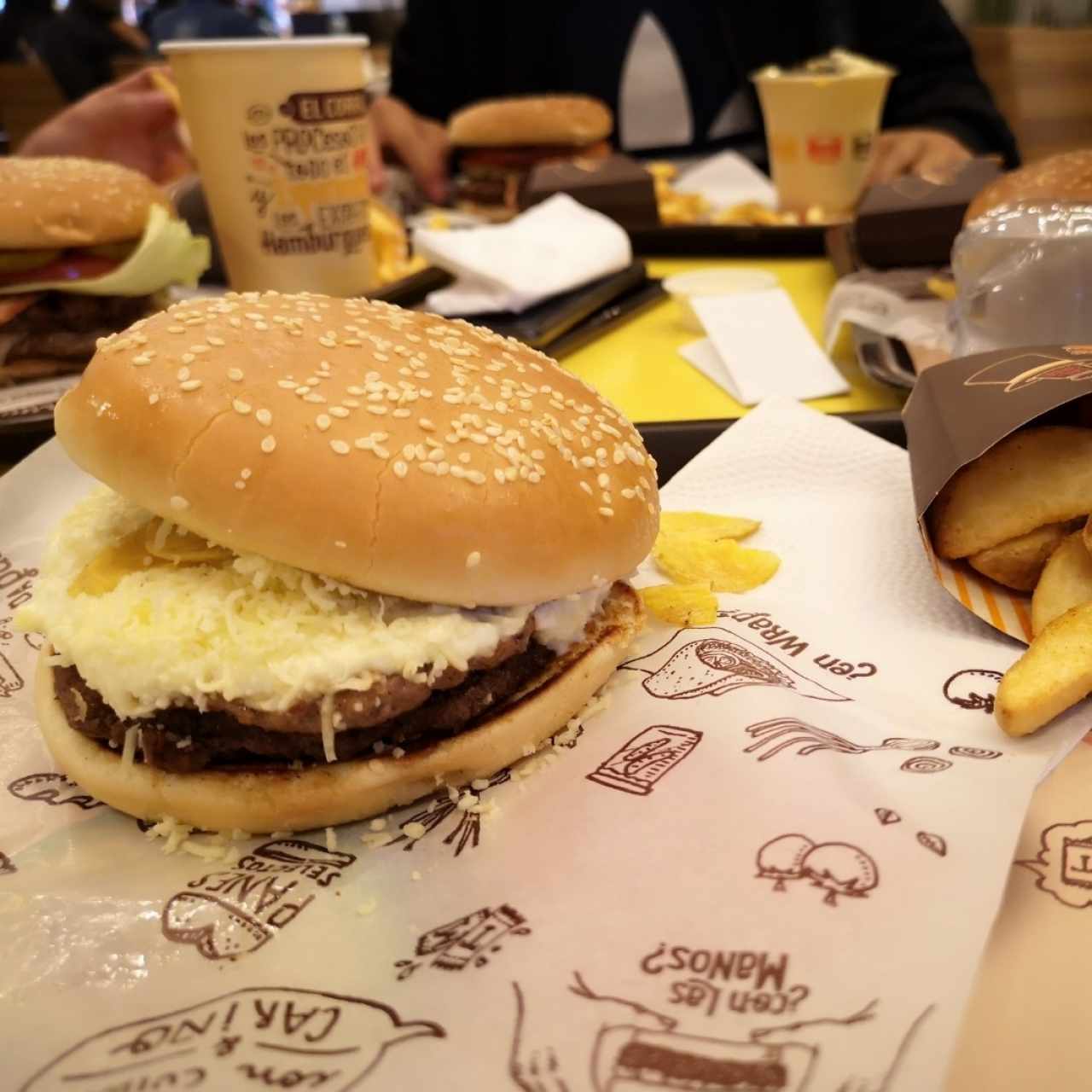 hamburguesa Costeña 