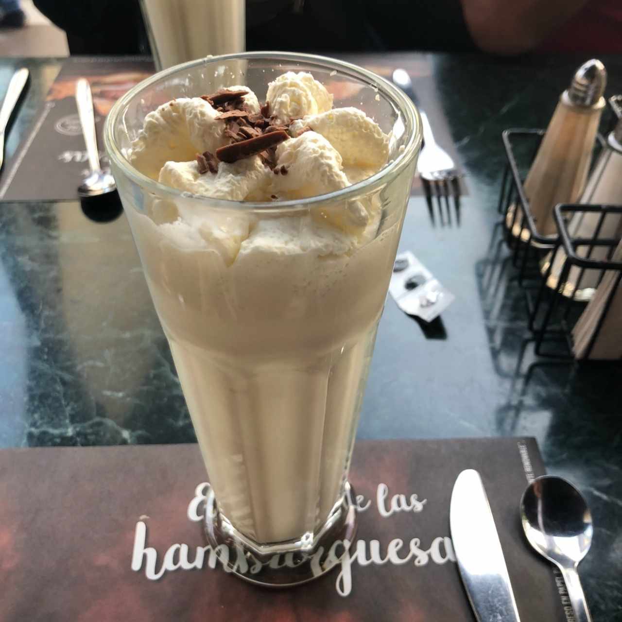 Malteada de Vainilla
