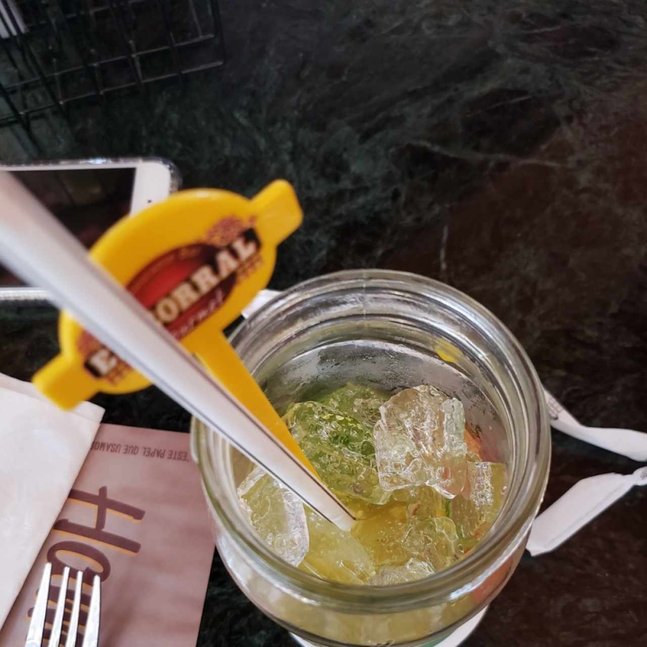 agua fresca de Maracuya
