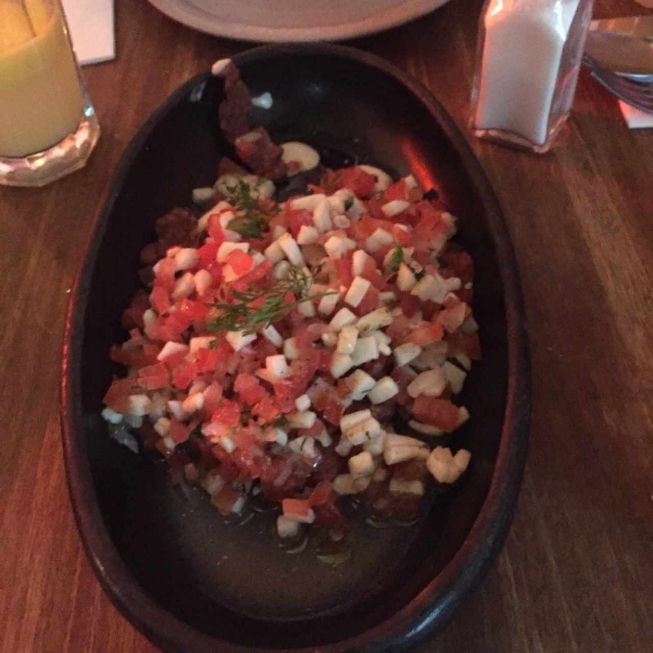 Calamares y mollejas