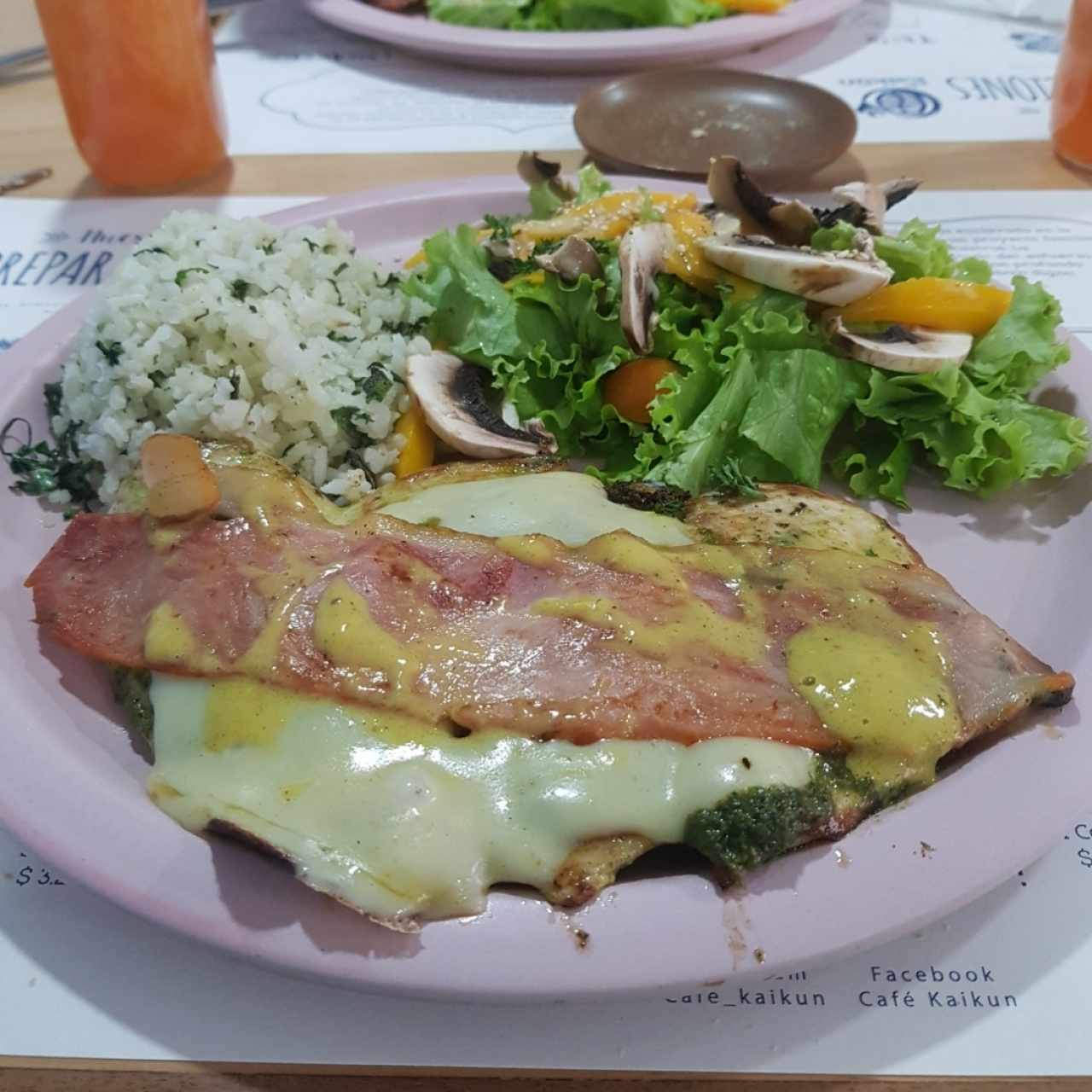 Filete de Pollo con Tocineta 