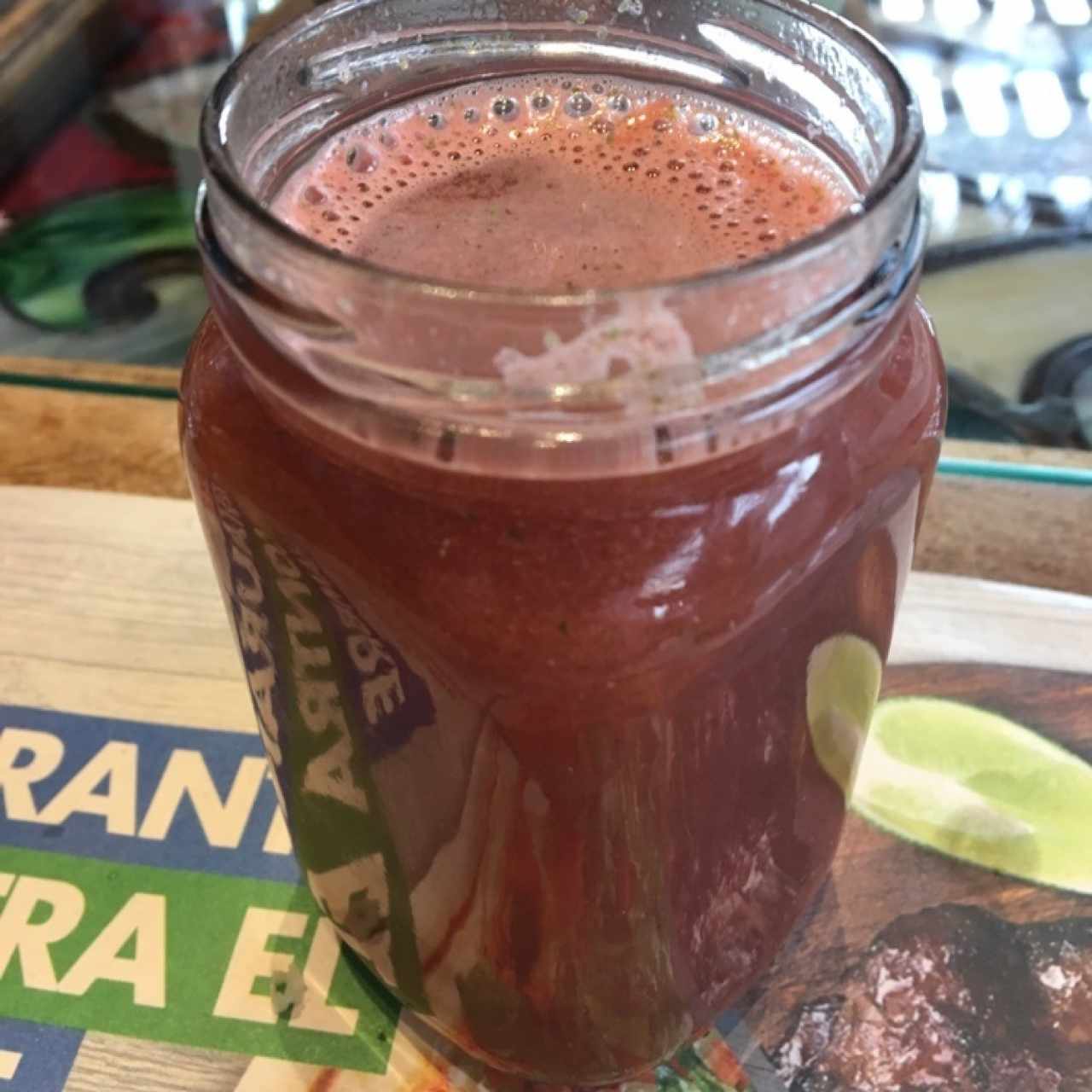 Limonada de sandia 