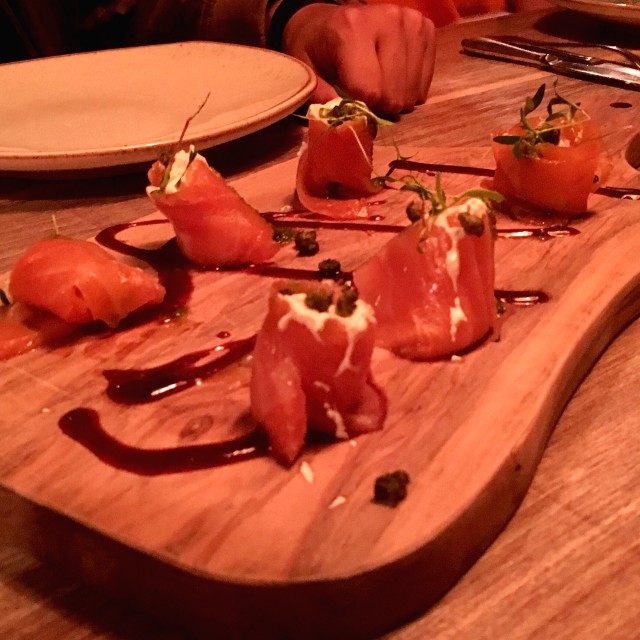 Carpaccio de Salmon 