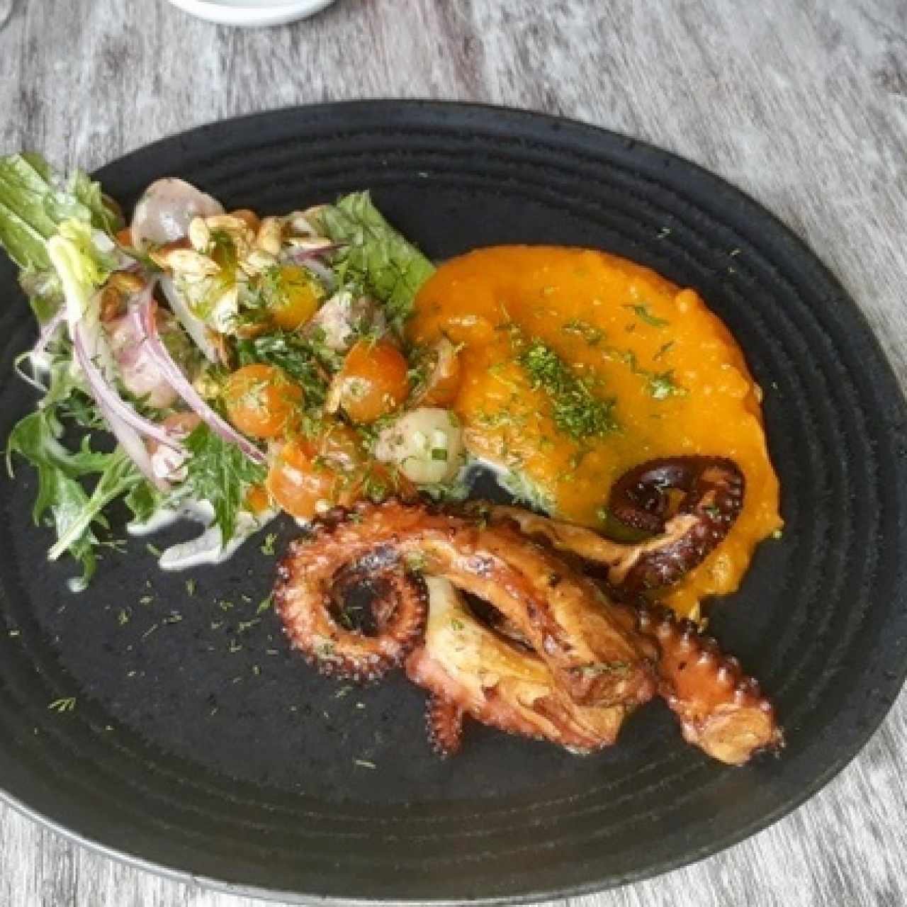 Pulpo a la parrilla