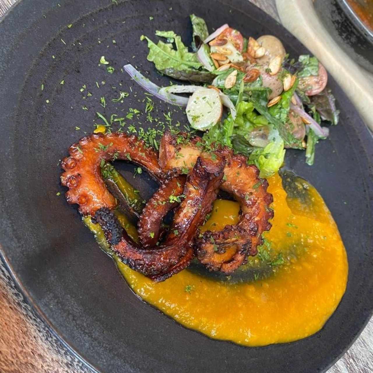 Pulpo a la parrilla