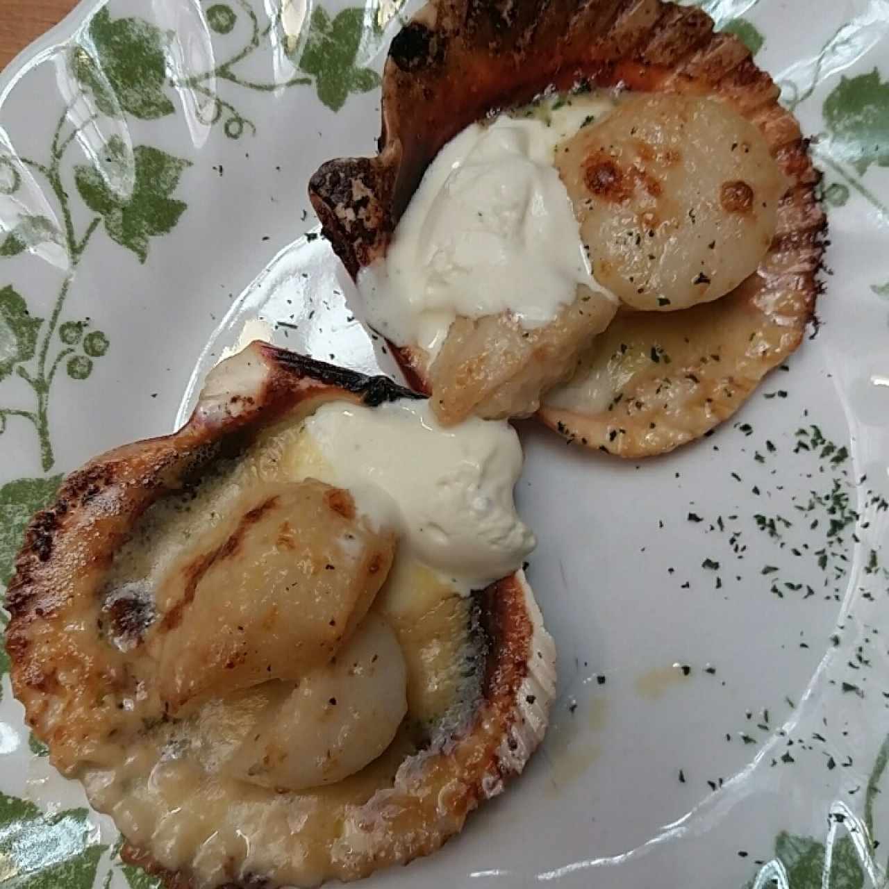 vierias a la parmesana