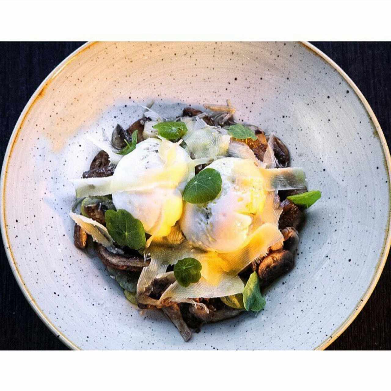 Huevos poche 