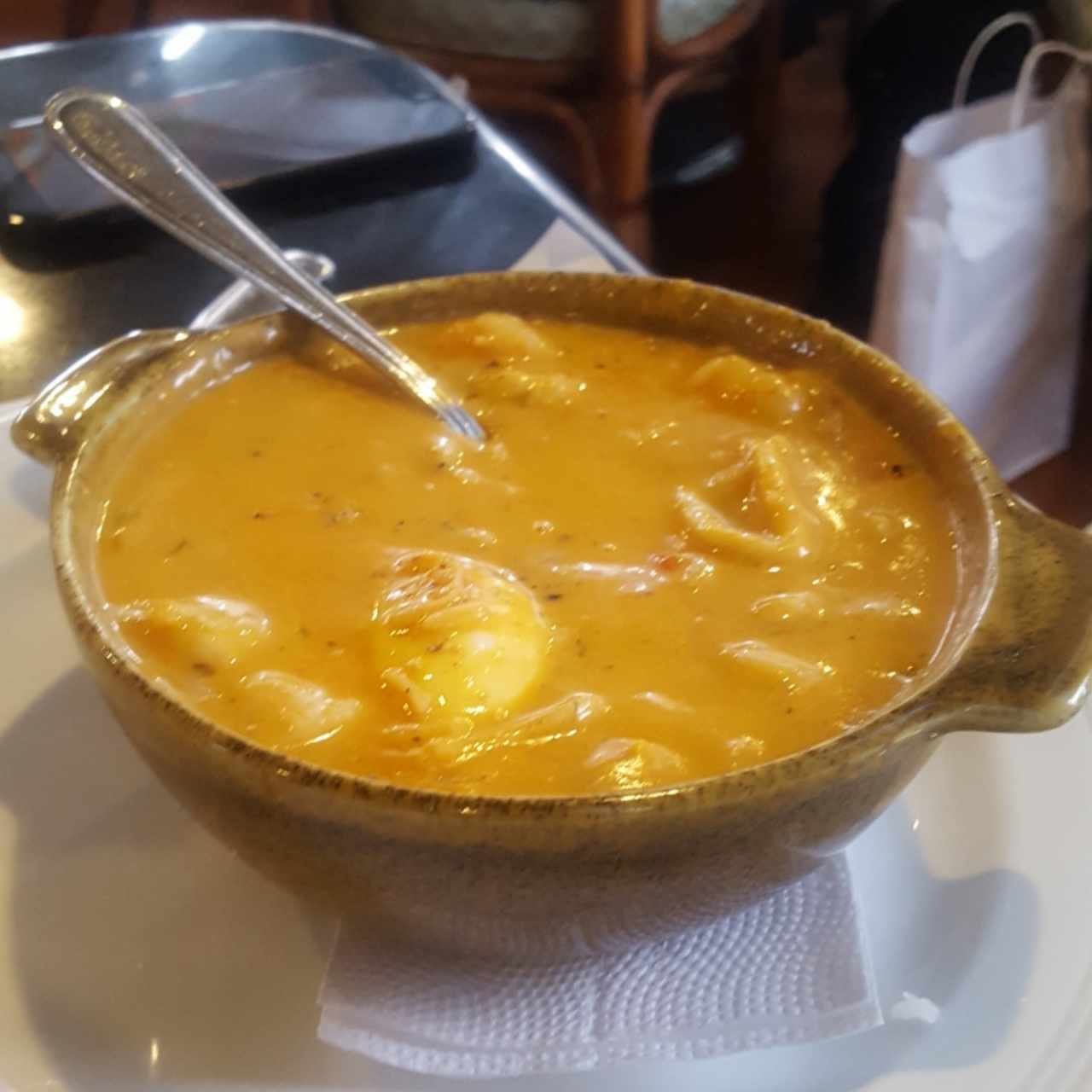 Cazuela de mariscos 