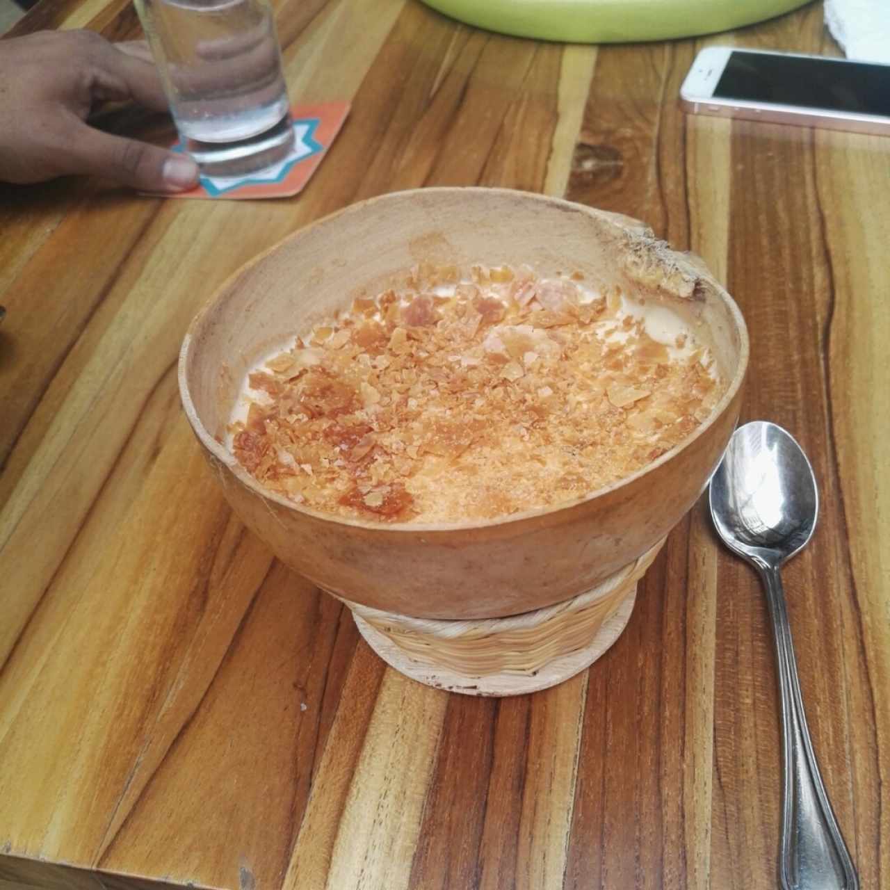 Helado de manjar blanco