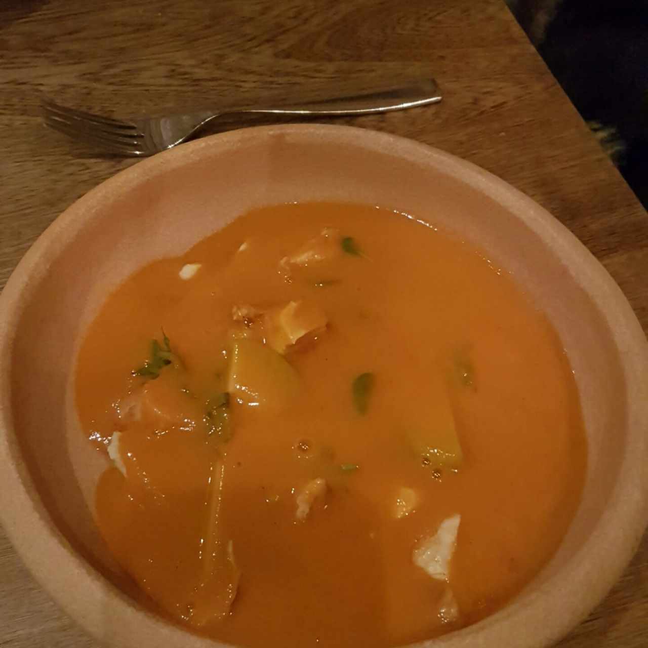 Sopa de arepa 