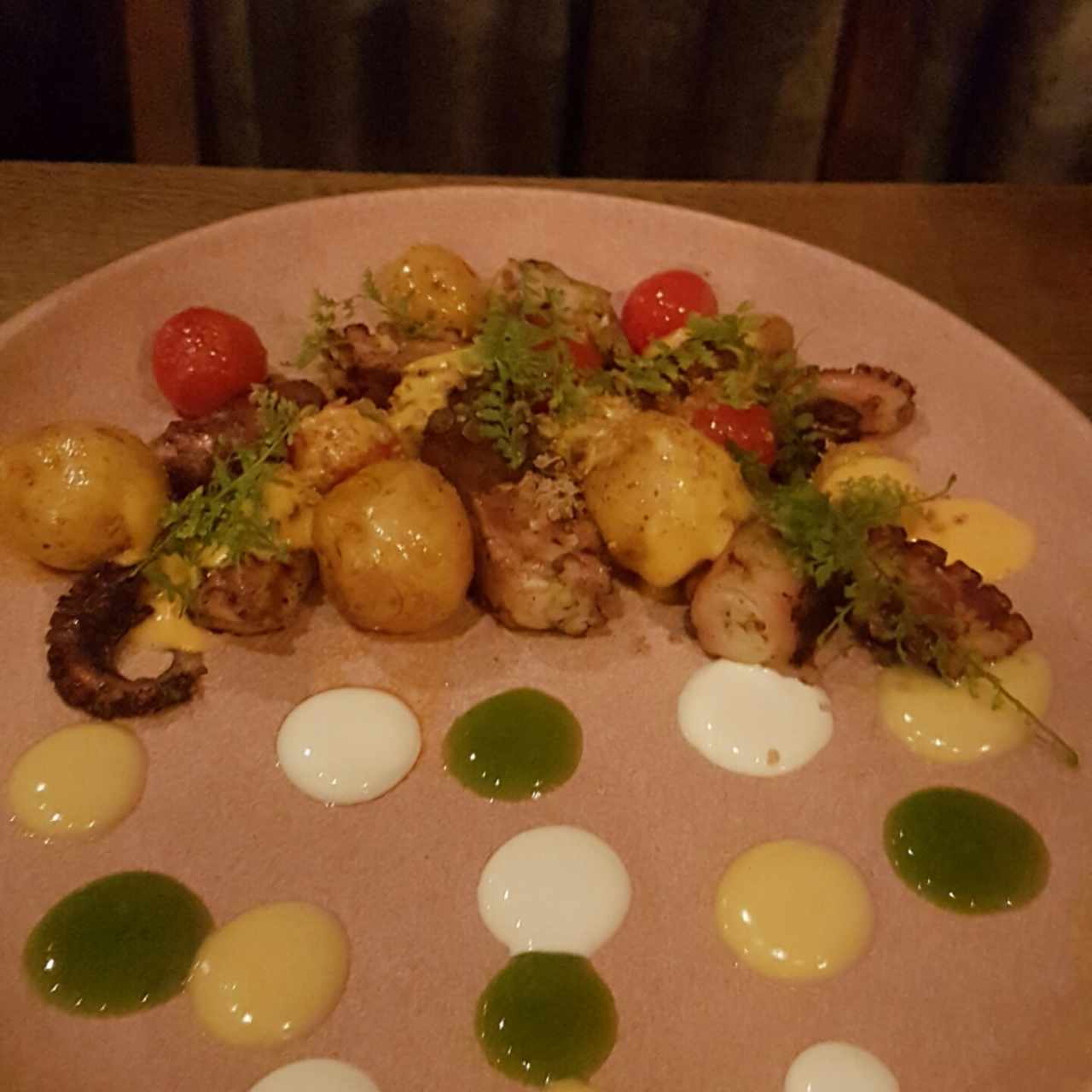 Pulpo a la parrilla