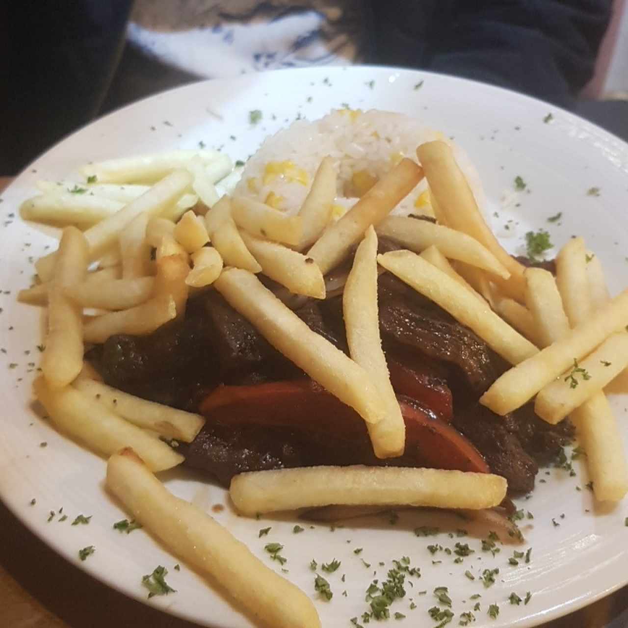 Lomo salteado Wanka