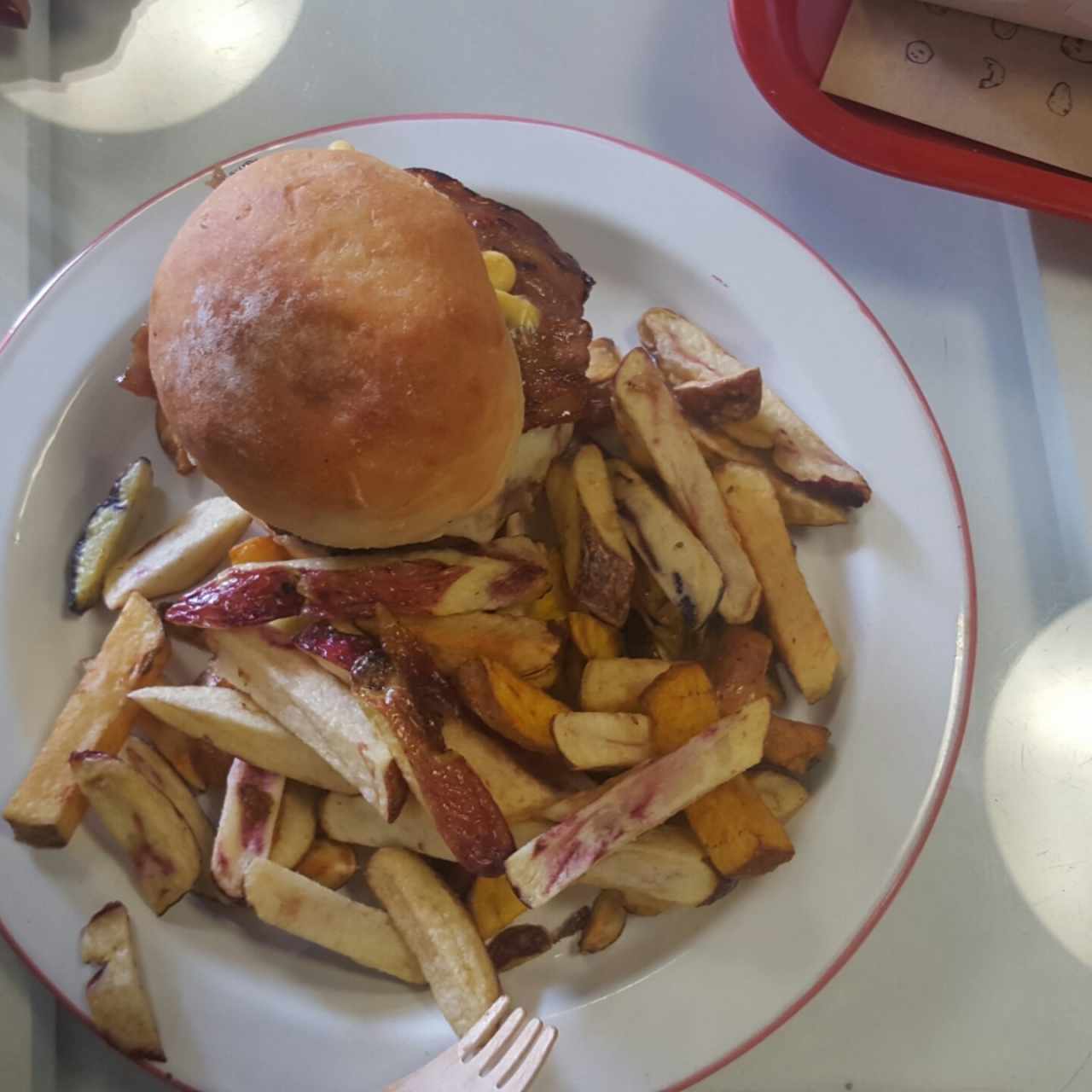 Hamburguesa bacon