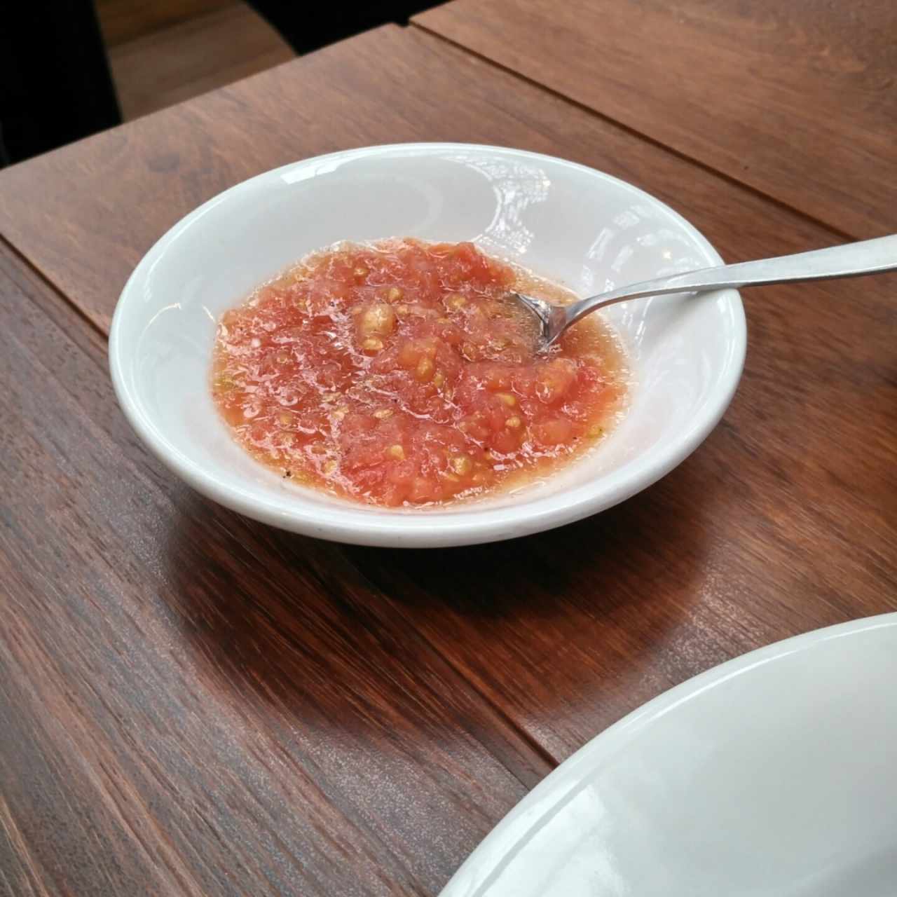 acompañamiento de tomate
