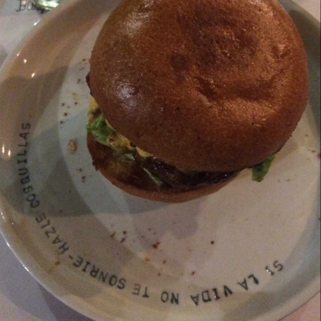 Hamburguesa Ladrillo con bacon