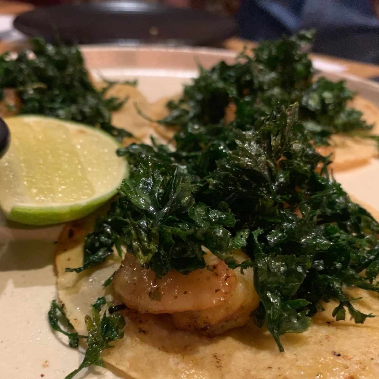 Tacos de camaron