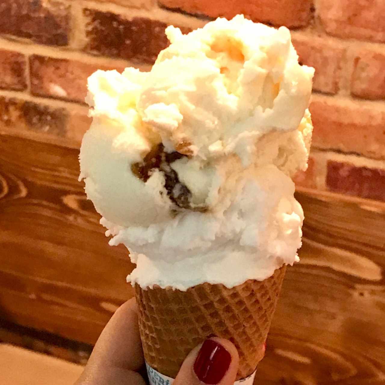 helado de jendibre y miel