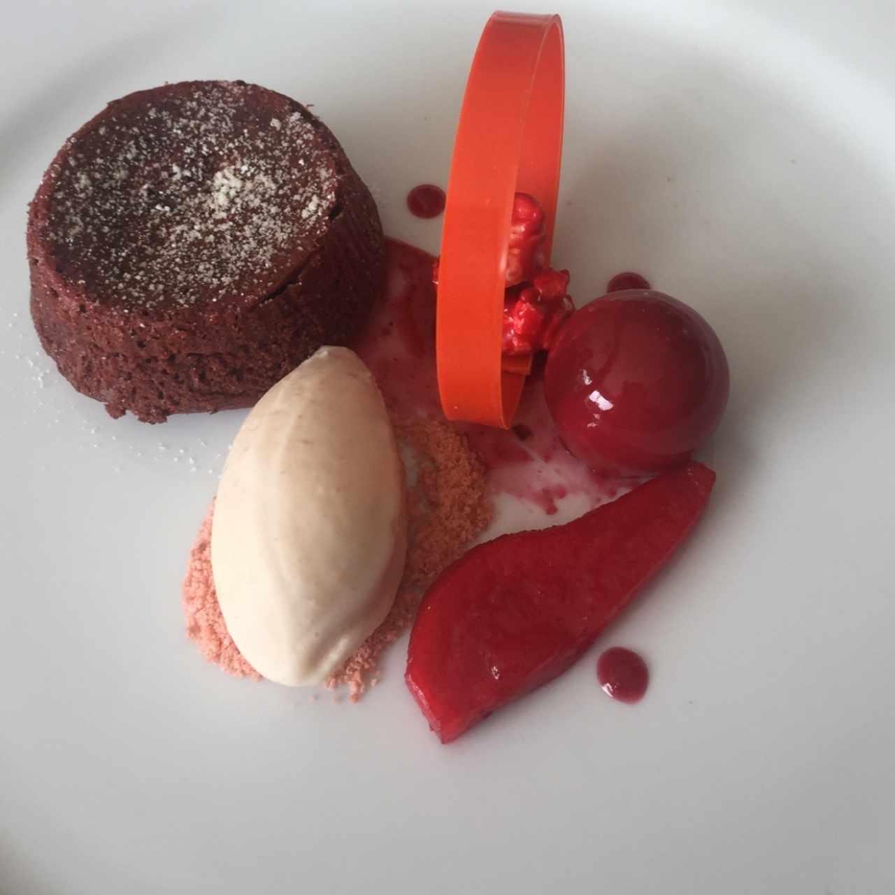 Molten red velvet