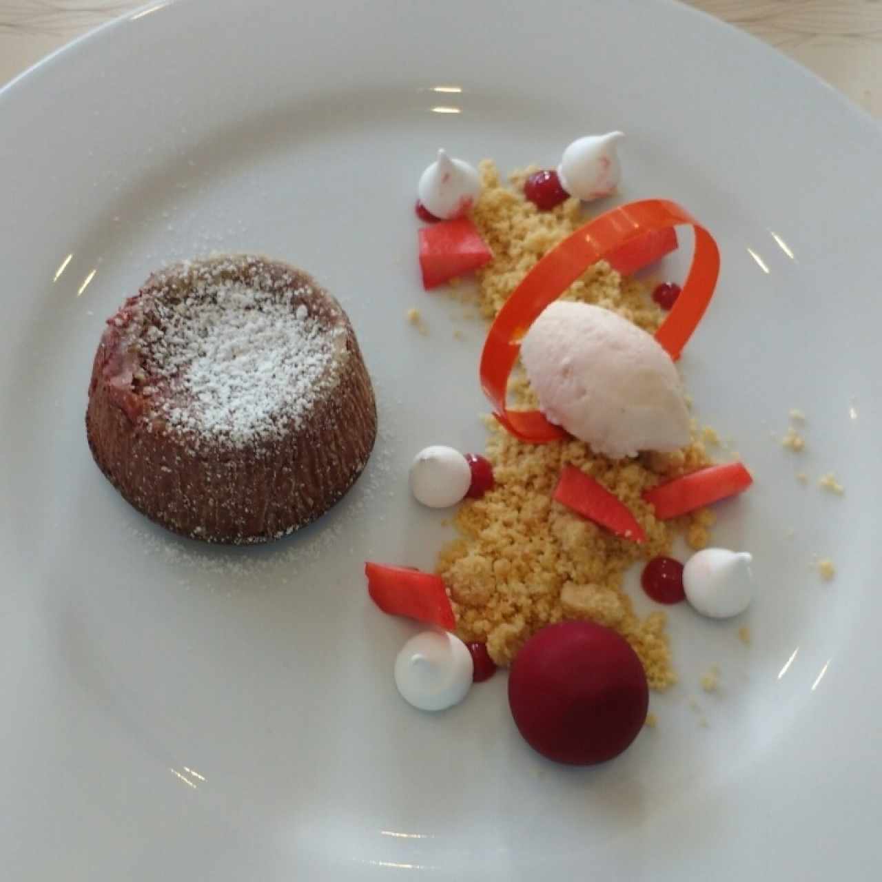 Molten red velvet