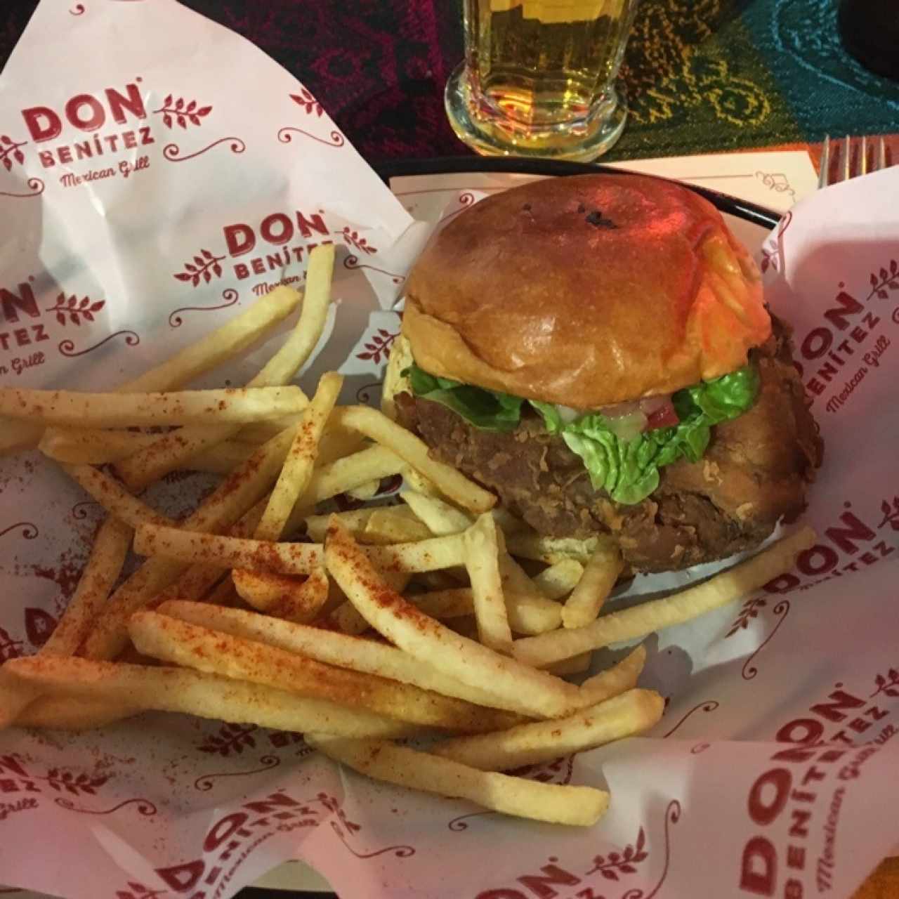 Torta de pollo con papas