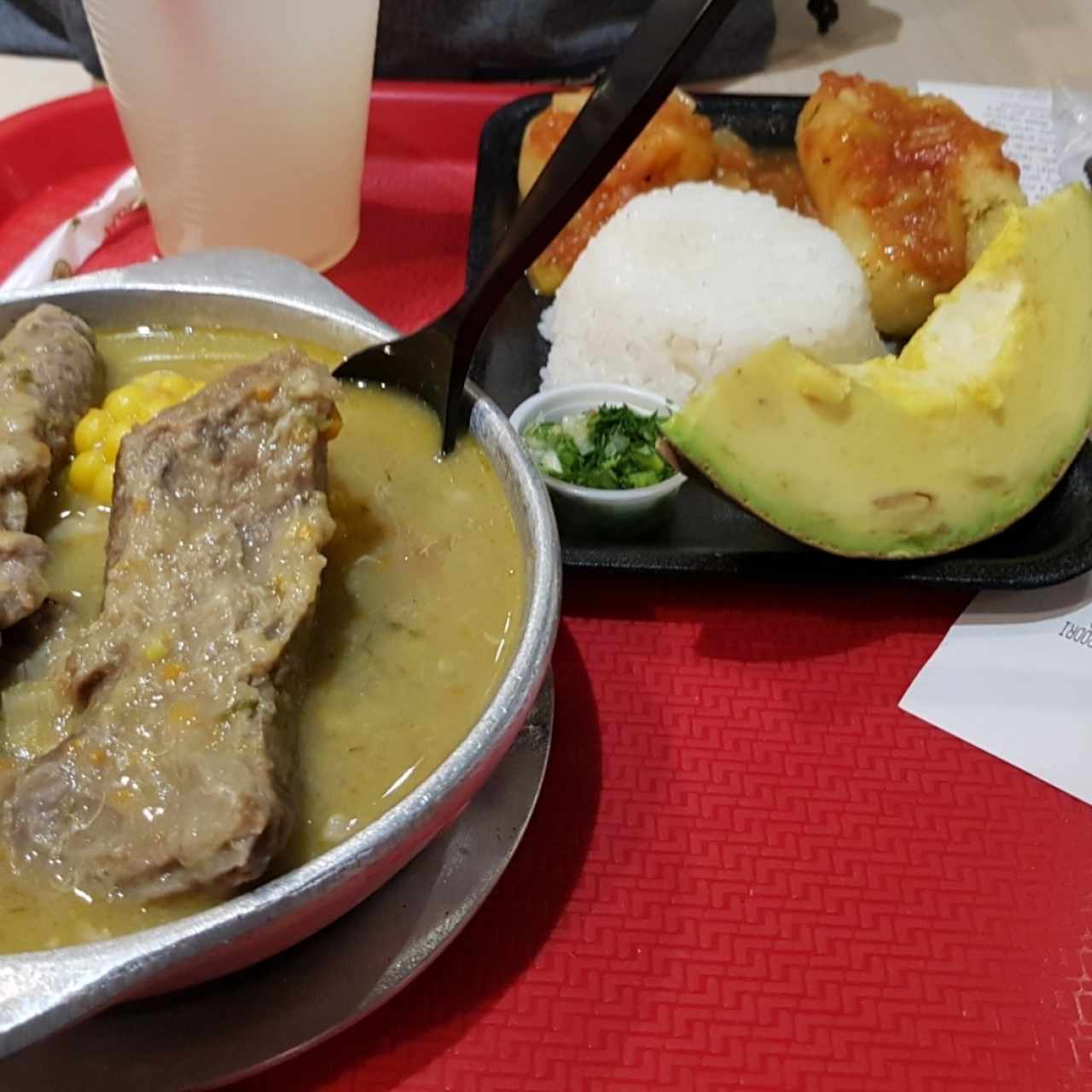 Totalmente lleno con esta comida