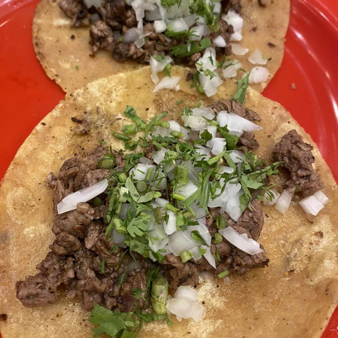 Tacos de bistec