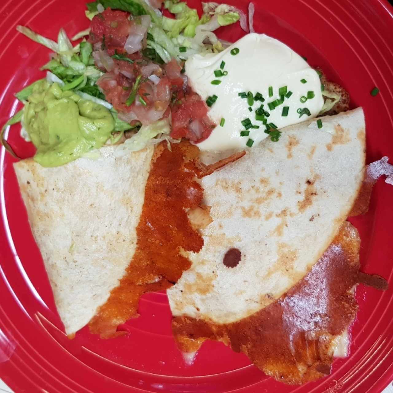 quesadillas de carne